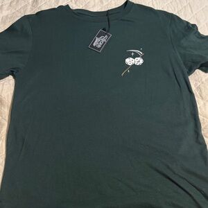 Forest Green Graphic Men's T-Shirt